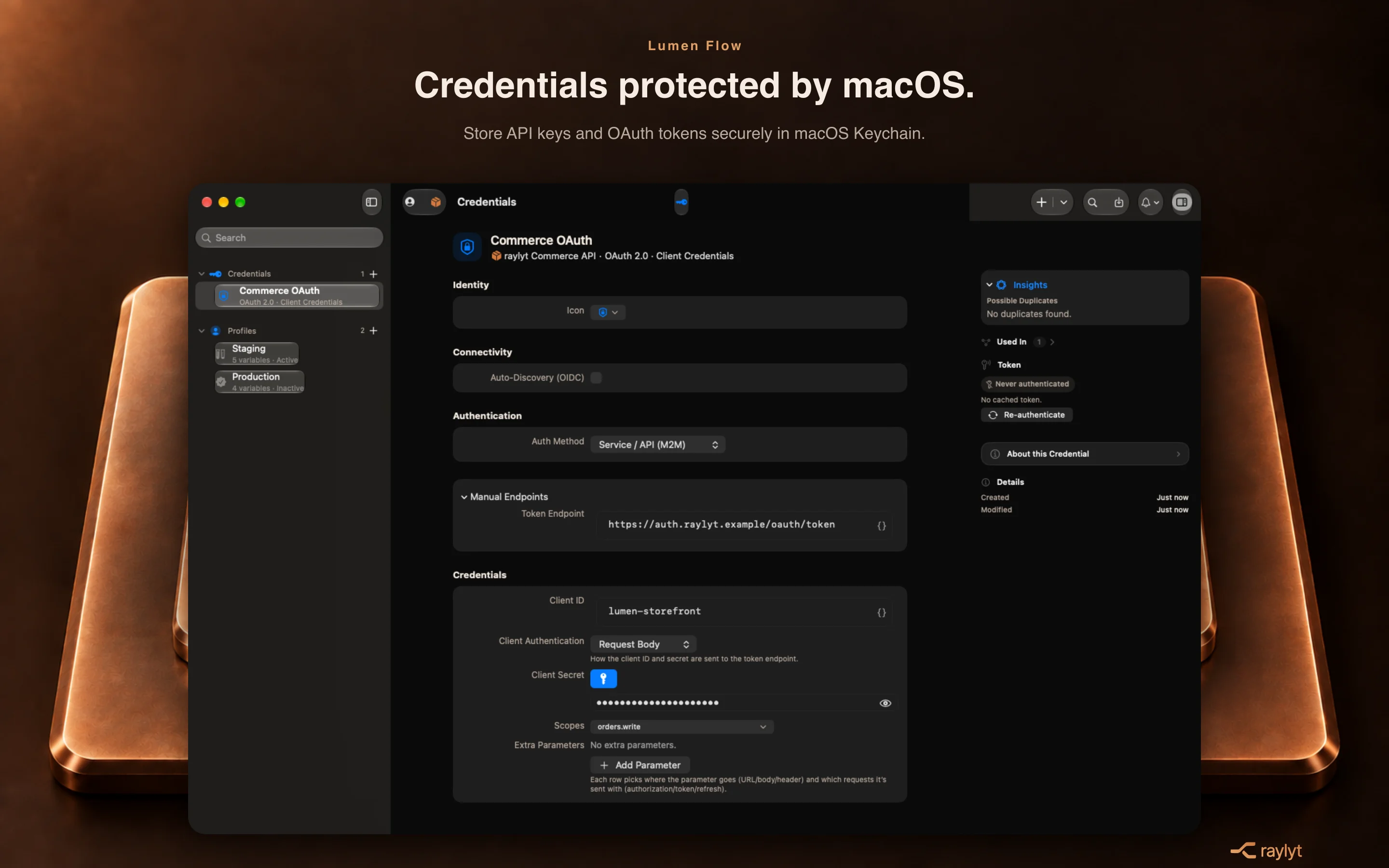 Credentials Vault